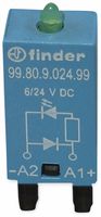 FINDER Steckmodul / Freilaufdiode, 99.80.9.024.99, für Serie 94, 95