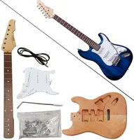 Bausatz für E-Gitarre ST - Elektrogitarre zum selber bauen - Komplett Massiv - Individual