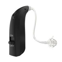 1 PC-Hörgeräte-Hörgerät wiederaufladbare schweißsichere ABS-Bluetooth-kompatible einstellbare Verstärkerinverstärker für den Klangverstärker für ältere Menschen