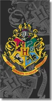 Harry Potter Badetuch Strandtuch - Hogwarts Strandlaken 70 x 140 cm Baumwolle