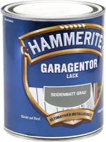 0,75L Hammerite Metallschutz Lack Garagentorlack grau