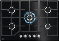 Electrolux EGG7536K Schwarz Eingebaut 74 cm Gas 5 Brenner