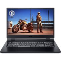 Acer Nitro 5 AN517-55 AN517-55-72U5 43,9 cm (17,3 Zoll) Gaming-Notebook - QHD - 2560 x 1440 - Intel Core i7 12. Gen. i7-12700H Tetradeca-core (14 Core) 2,30 GHz - 16 GB Total RAM - 1 TB SSD - Schwarz - Windows 11 Home - NVIDIA GeForce RTX 4060 mit 8 GB - IPS-Technologie (In-Plane-Switching), ComfyView - Deutsch Tastatur - Webcam - 8 Stunden Akku-/Batterielaufzeit - IEEE 802.11 a/b/g/n/ac/ax Wireless LAN Standard