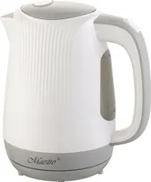 Feel-Maestro MR042 white Wasserkocher 1,7 l Grau, Weiß 2200 W (MR-042 white)