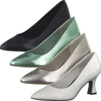 MARCO TOZZI Damen Pumps Blockabsatz spitze Form 2-22420-20, Größe:38 EU, Farbe:Schwarz