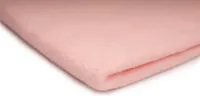 Tkanina Polar Fleece 200 g/m2 pudrově růžová 50 x 155 cm