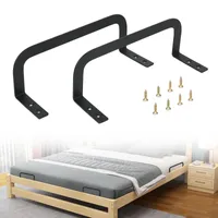 2 Stück Matratzenhalter, Matratzenbügel, Matratzenhalter gegen Verrutschen, Matratzen-Haltestange, Matratzen-Gleitstopper, Bett-Matratzen-Halterung