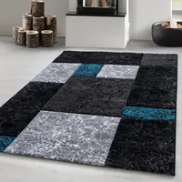 Carpetsale24 Designerski dywan do salonu Nowoczesny, miękki dywan z krótkim włosiem Konturowy krój Łatwa pielęgnacja Rozmiar 200x290 cm
