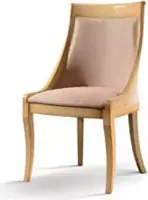Esszimmer Stuhl Luxus Stoff Massivholz Design Stühle Polster Klassisch