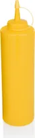 Quetschflasche 700 ml, Ø 7 cm, gelb