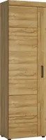 Garderobenschrank >CORTINA< in Grandson Eiche Nachbildung - 58x195x37,4 (BxHxT)