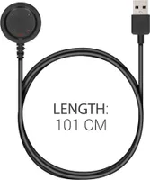 USB Kabel Charger kompatibel mit Polar Vantage V / V2 / Vantage M / Ignite / Ignite 2 / Grit X Pro / Grit X Ladekabel - Smart Watch Ersatzkabel -