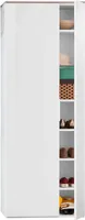Garderobenschrank GEORG - weiß Hochglanz - 70 x 188 cm