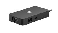 Microsoft USB-C Travel Hub Black USB-Grafikadapter Schwarz