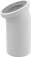 AlcaPlast A90-22 Universal WC Anschluß Rohr | 22° Stutzen DN100 (ø110mm) : 22 Grad Ausführung: 22 Grad