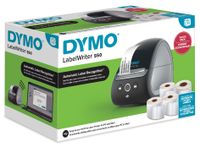 DYMO Etikettendrucker | Labelwriter 550 Value Pack | inkl. 4 Rollen
