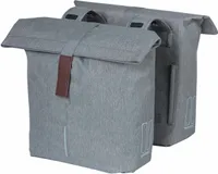 Basil Doppelpacktasche City grey melee, 30x18x49cm, grau