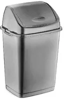 Abfalleimer Mülleimer Grau 50L Katex