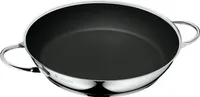 WMF Ceradur Profi Servier-/ Bratpfanne Induktion beschichtet 28 cm, Cromargan Edelstahl, Keramikbeschichtung, Edelstahlfgriff, backofenfest