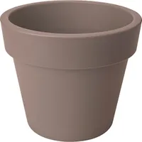 green basics top planter 40cm  taupe