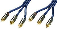 Lindy 10m Component Video Cable, 3 x RCA