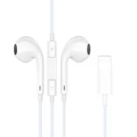 BWOO In-Ear Kopfhörer BO-HF10 Wired Earphone lightning stereo weiß