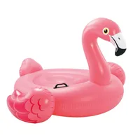 Intex RideOn Flamingo - aufblasbares Schwimmtier/Luftmatratze, 142  x 137  x 97 cm
