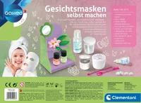 Gesichtsmasken selbst machen (Experimentierkasten)