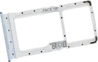 SIM-Kartenhalter für Motorola Moto G53 (XT2335), Silber