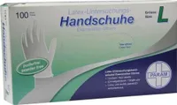 Handschuhe Einmal Latex puderfrei L 100 St