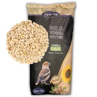 20 kg Lyra Pet® Erdnusskerne weiß gehackt Neue Ernte