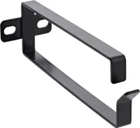 Uchwyt kablowy InLine®, metalowy, 44x129 mm, czarny