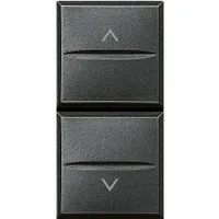 Bticino Axolute Doppeltastenschalter HS4027