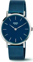 Boccia 3281-07 Damen-Armbanduhr, Edelstahl-Gehäuse, Metall-Armband