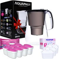 Set mit AquaPhor Onyx 4.2L Filterkrug und Wasserfilter
