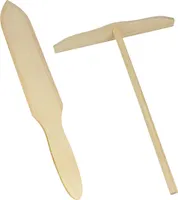 Metaltex 579701010 Crepes Spachtel, Holz, natur (1 Set)