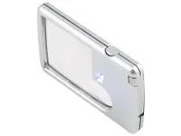 Verk 09004 Kapesní lupa s LED osvětlením 3x/6x