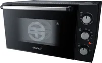 Steba KB M42 Mini-Backofen 2000 Watt 42 Liter 3 Einschubebenen Umluft Timer