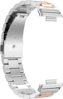 Bransoleta Huawei Watch Fit 2 ze stali nierdzewnej - srebrna / różowe złoto