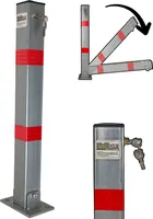Absperrpfosten eckig Parkplatzsperre Sperrpfosten klappbar Standfuß