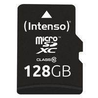 Intenso 3413491 - 128 GB - MicroSDXC - Klasse 10 - 40 MB/s - černá