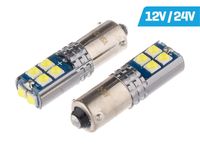 LED žiarovka VISION H6W CANBUS 12/24V 6500K, 2ks