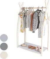 MAMOI® Vešiak na oblečenie do detskej izby | vešiak na detské oblečenie 95x106x32cm / 53x95x32cm | vešiak na detské oblečenie | vešiak na kabáty | det