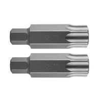 NEO TOOLS Końcówka TORX T100 x 75 mm, S2 x 2 szt.