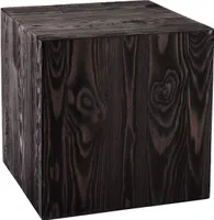 Holzblock 30x30x30cm - Holzständer Deko – Blumenständer Holz - Baumstamm Deko zum Haus – Holz Deko - Blumensäule Holz - Holzbox - Blumenhocker Holz