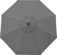 Ersatzbezug SOLUNA für Sonnenschirm 10612151 Sarry 300 cm grau