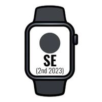 Apple Sledujte SE 2023 40mm Hliník MidNight Sport Band MidNight S/M MR9X3QL/A  Apple