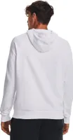 Under Armour Pánska mikina s logom Rival Fleece - 1379758, Farba:White, Textil:XXL