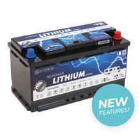 AG Power Lithium Batterie 100Ah 100A LiFePO4 12,8V Ideal für Wohnmobile