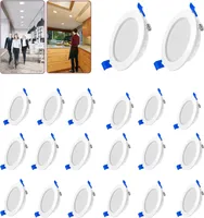 XMTECH 20X 12W LED vestavný reflektor Studená bílá stropní reflektor Stropní reflektor Vestavný reflektor Vestavné stropní světlo Vestavný reflektor